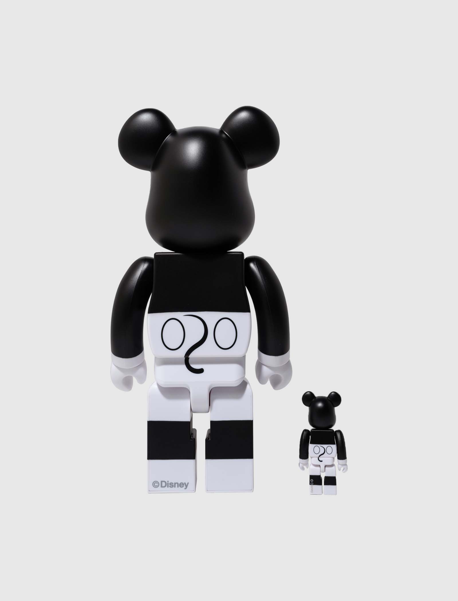 BE@RBRICK MICKEY MOUSE 2020 r&w 400% 100