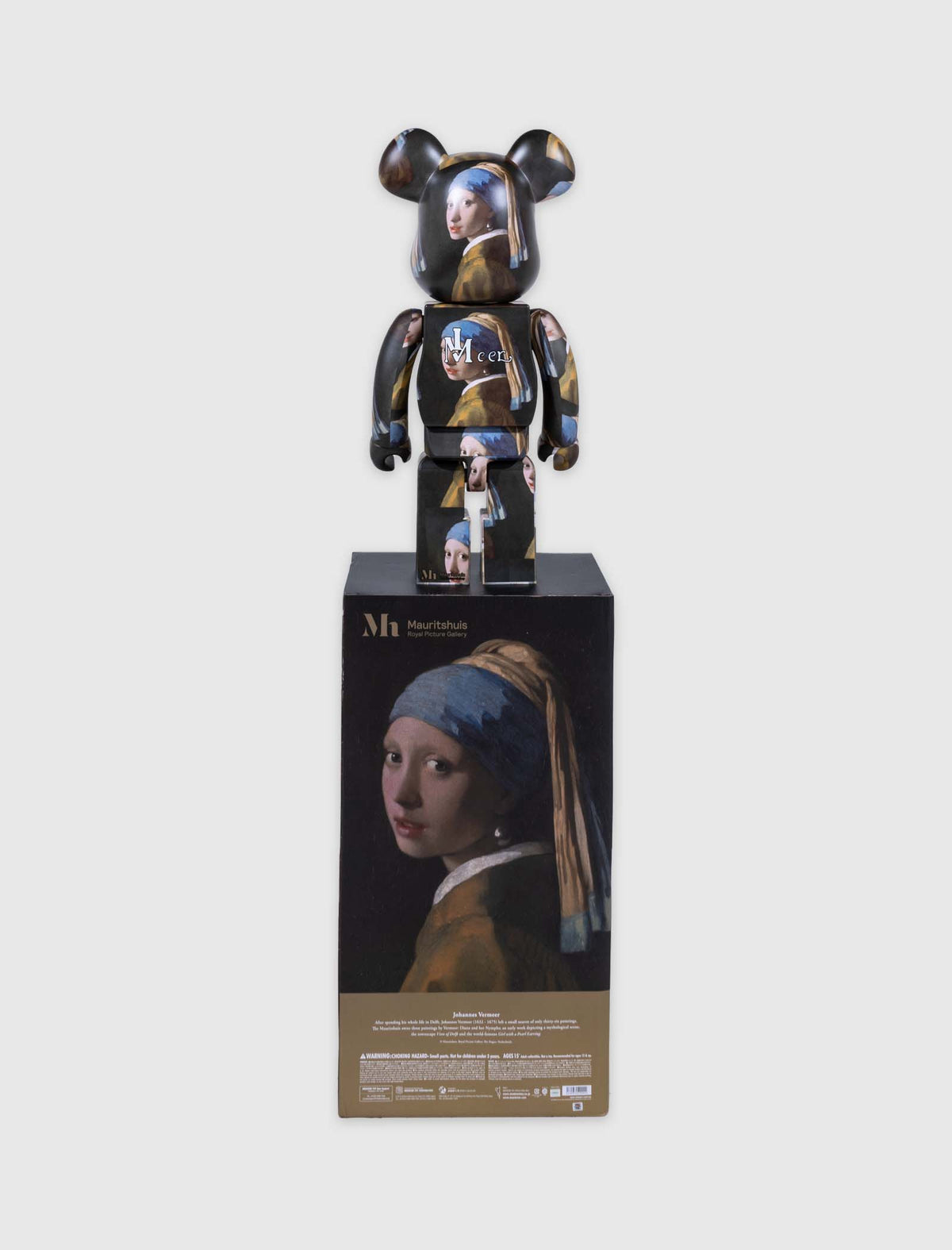 MEDICOM JOHANNES VERMEER (GIRL WITH A PEARL EARRING) 1000% BE