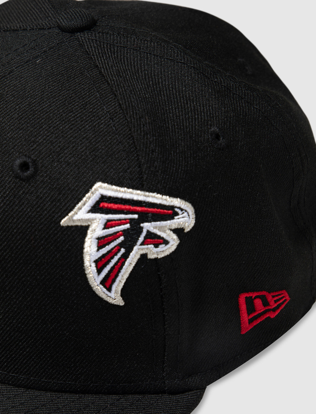 New Era x Just Don 5950 Atlanta Falcons Black Retro Fitted Hat Men Size