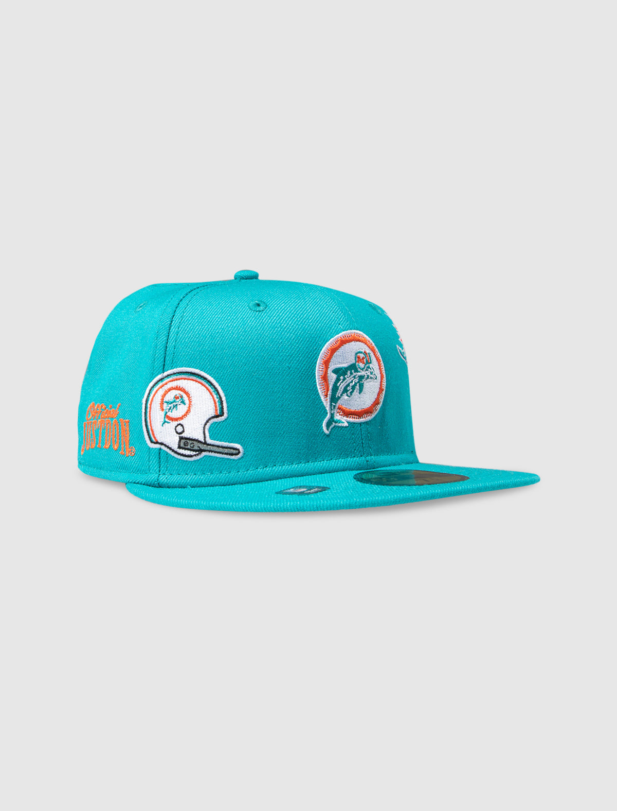 DS New Era x Just Don NFL Miami Dolphins Fitted Hat