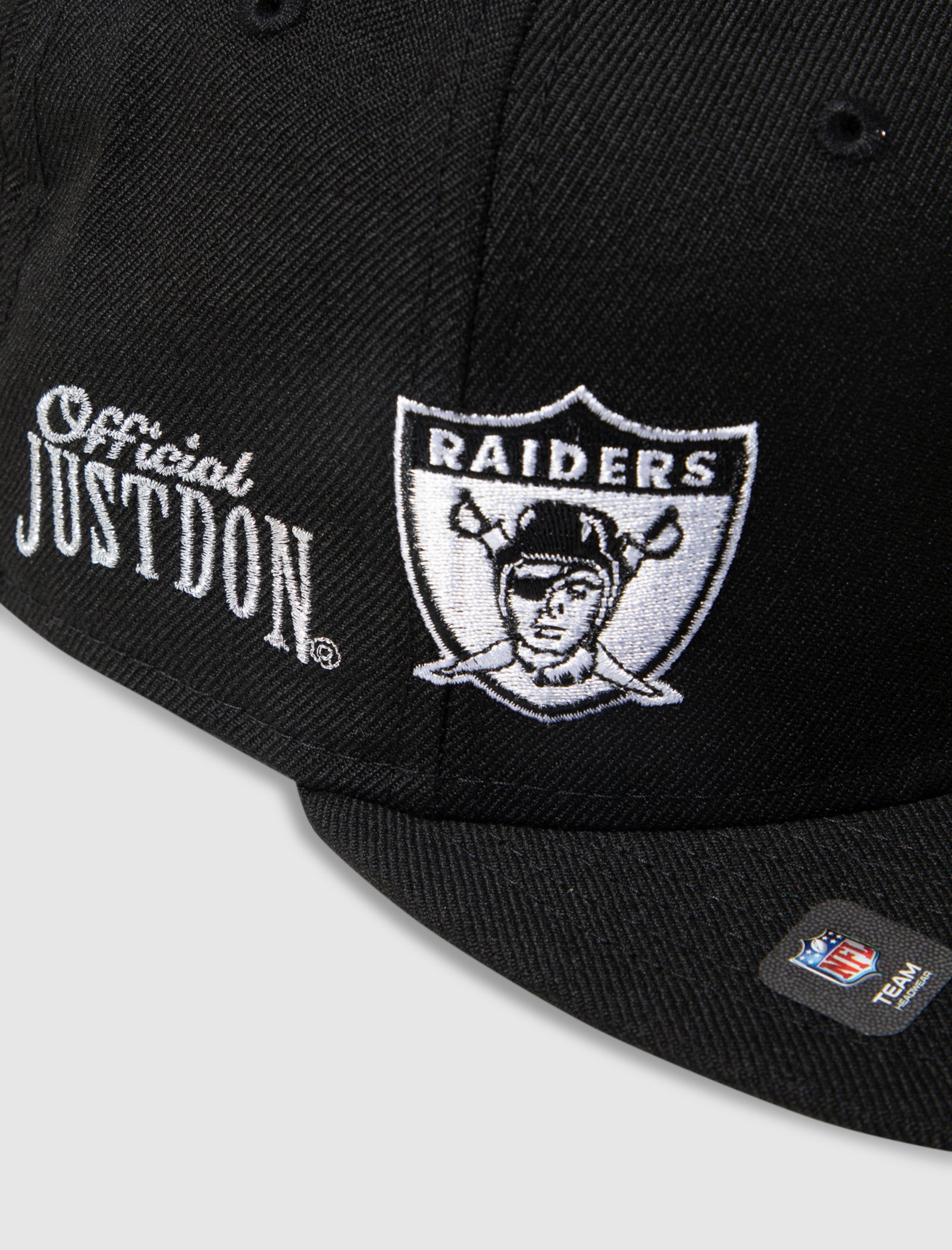 New Era X Just Don Las Vegas Oakland Raiders 59Fifty Fitted Hat
